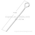 16*0.8mm sterling silver eye pin for jewelry diy